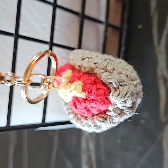 Hotdog Keychain 100% Cotton - Picture 5 of 6